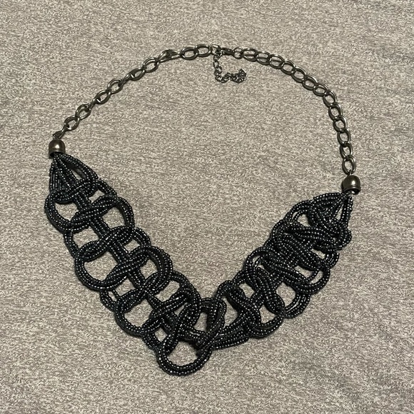 Jewelry - ➡️ Beaded Braided Statement Necklace